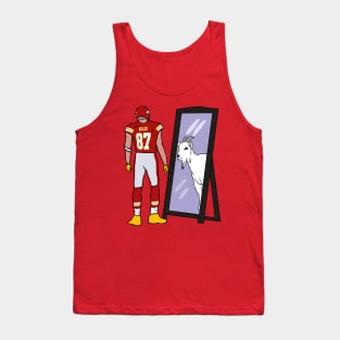 Travis Kelce Mirror GOAT Tank Top